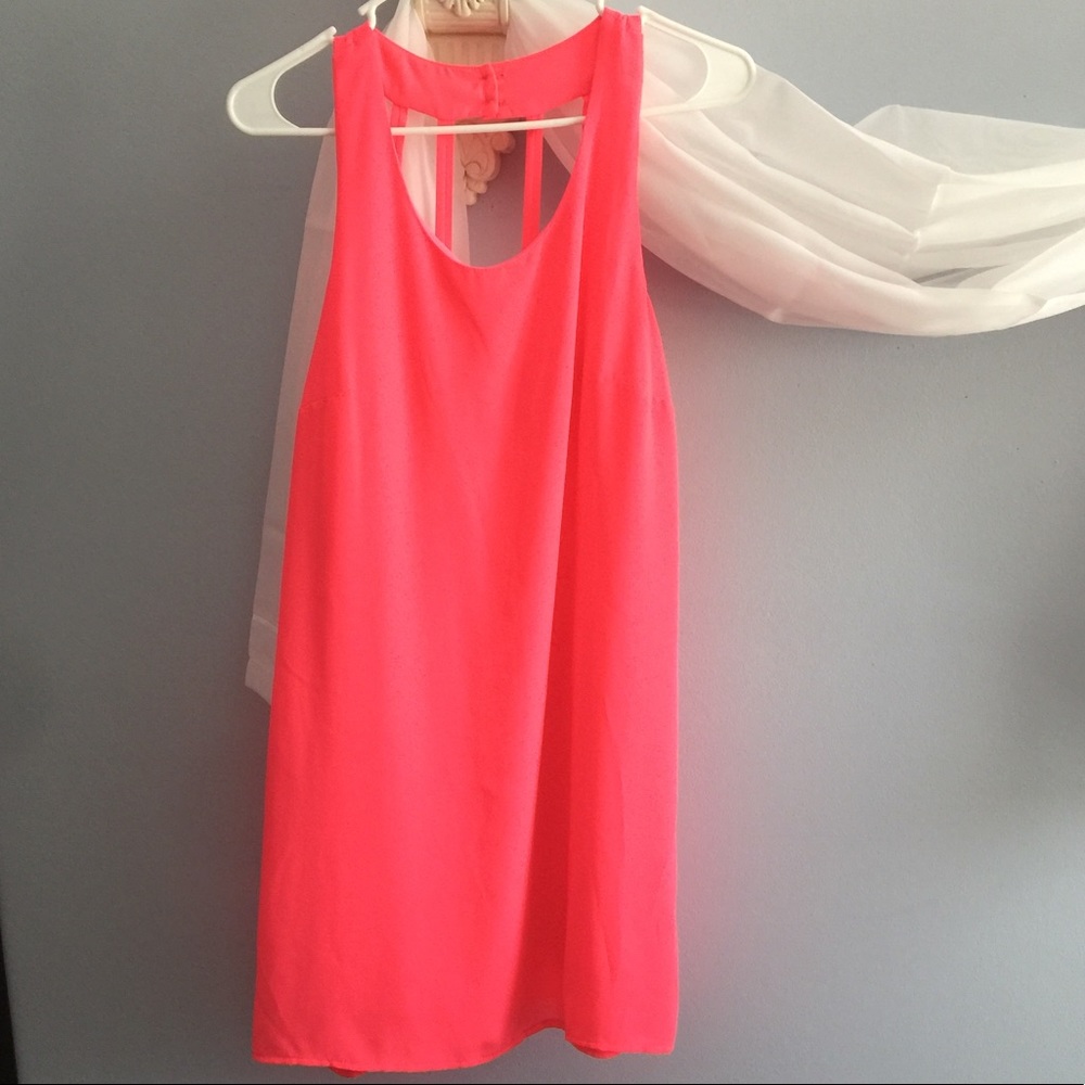 Body Central Strappy fuchsia sundress